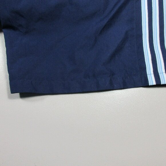 Vintage adidas Y2K womens navy white ClimaProof wide leg capris XL - Picture 11 of 11